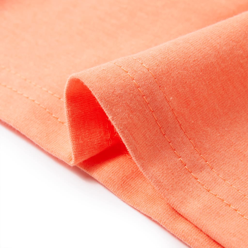 Kinder-T-Shirt Neonorange 92