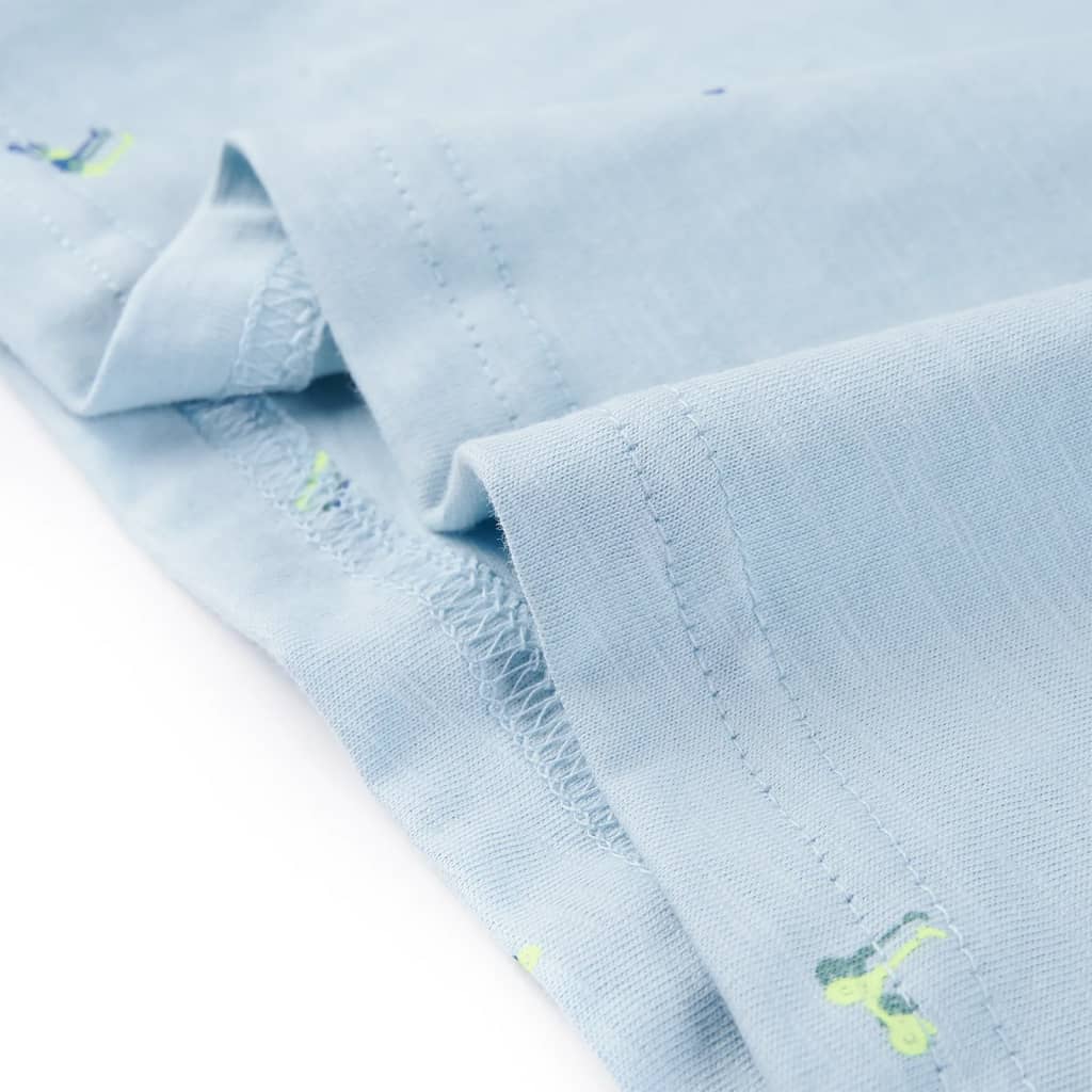 Kinder-T-Shirt Hellblau 92