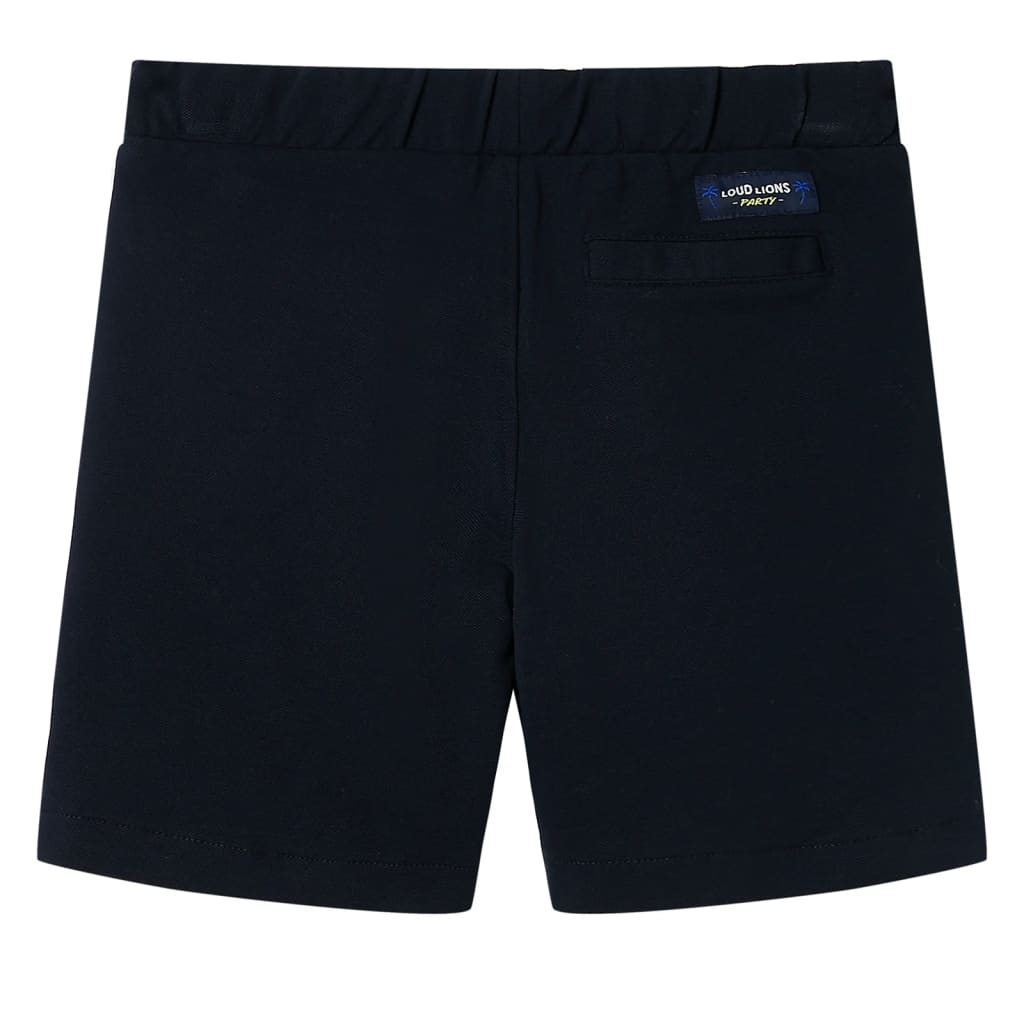 Kindershorts mit Kordelzug Marineblau 92