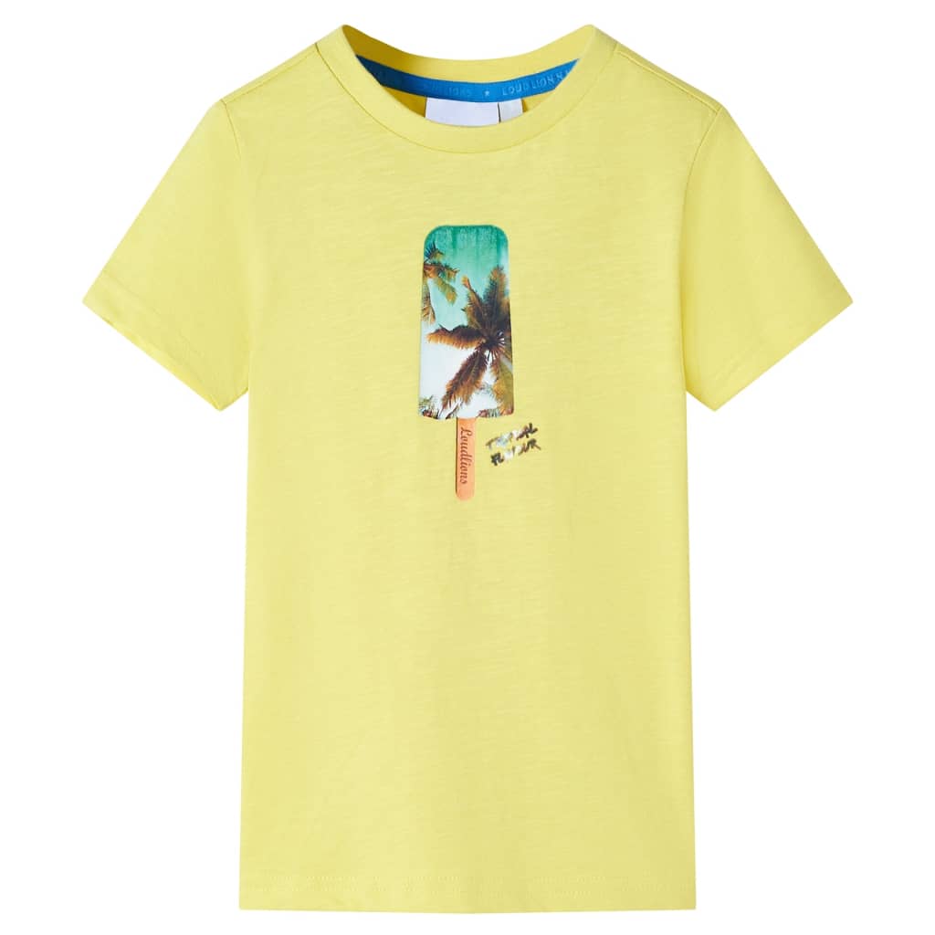 Kinder-T-Shirt Dunkelorange 92