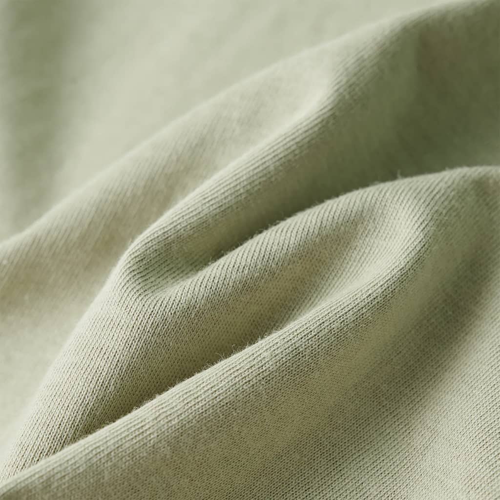 Kinder-T-Shirt Helles Khaki 92