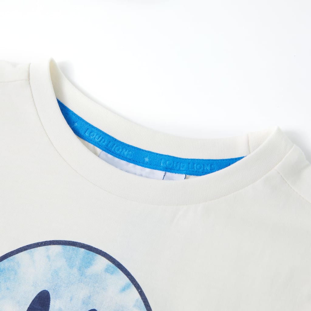 Kinder-T-Shirt Ecru 92