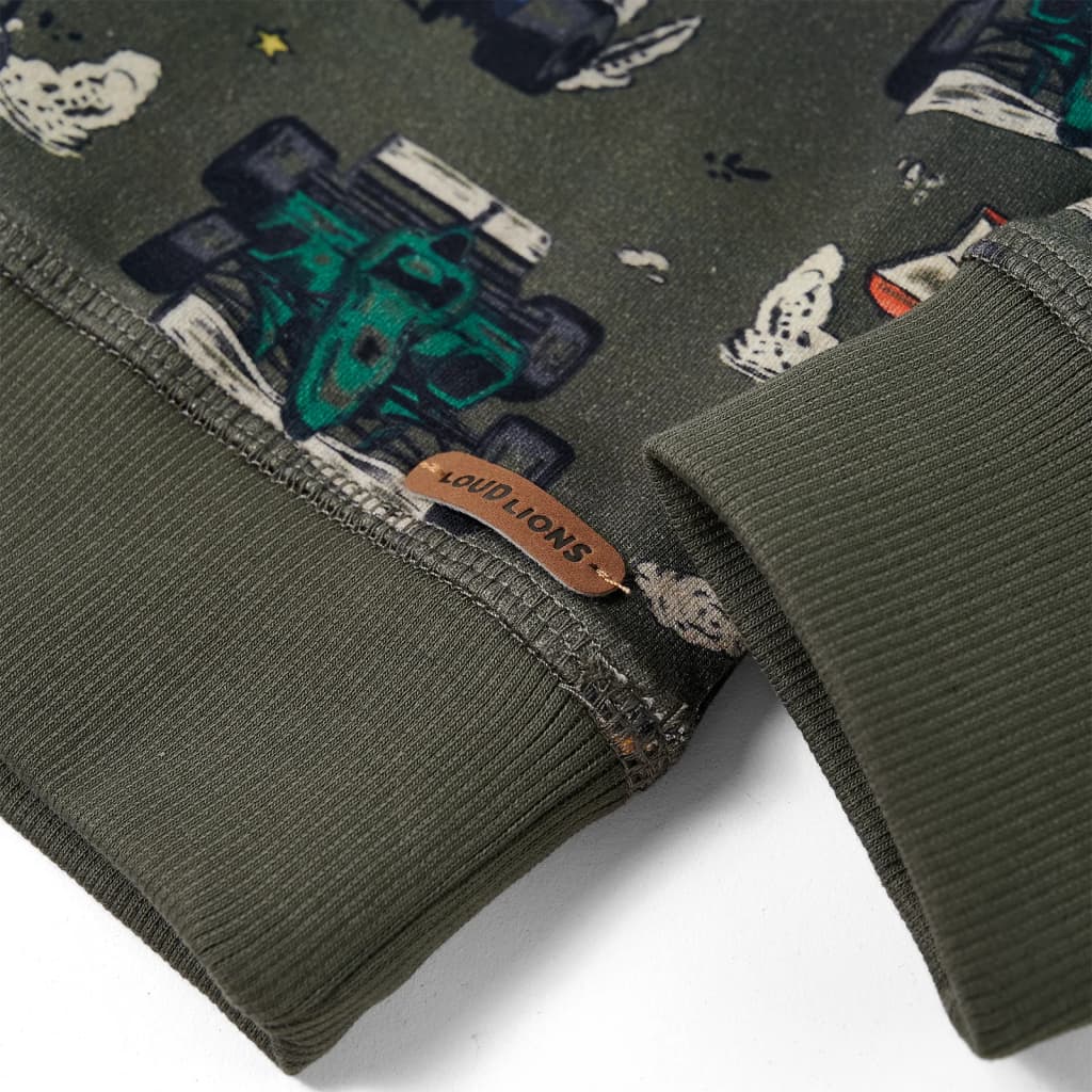 Kinder-Sweatshirt Khaki 92