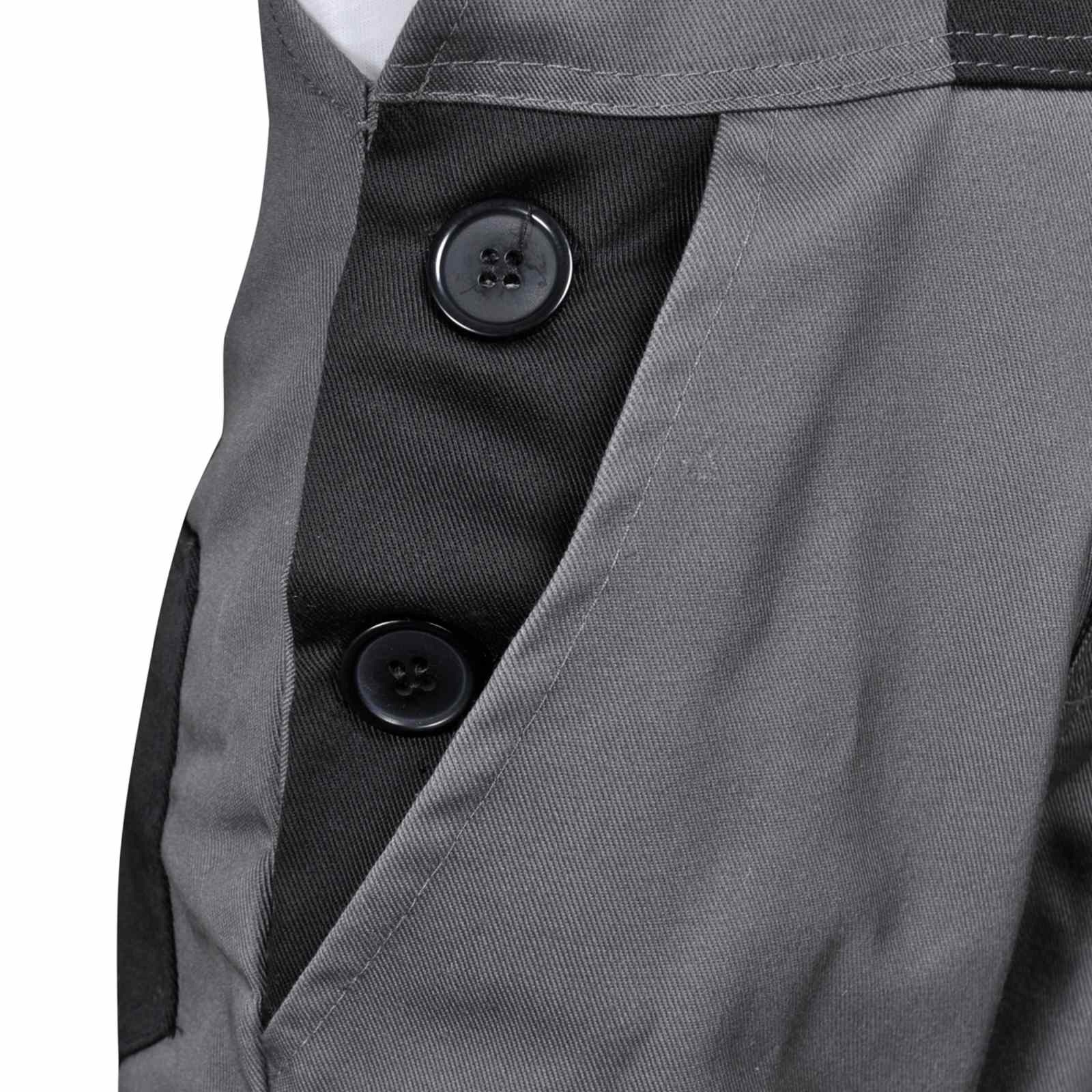 vidaXL Latzhose Grau 98 / 104