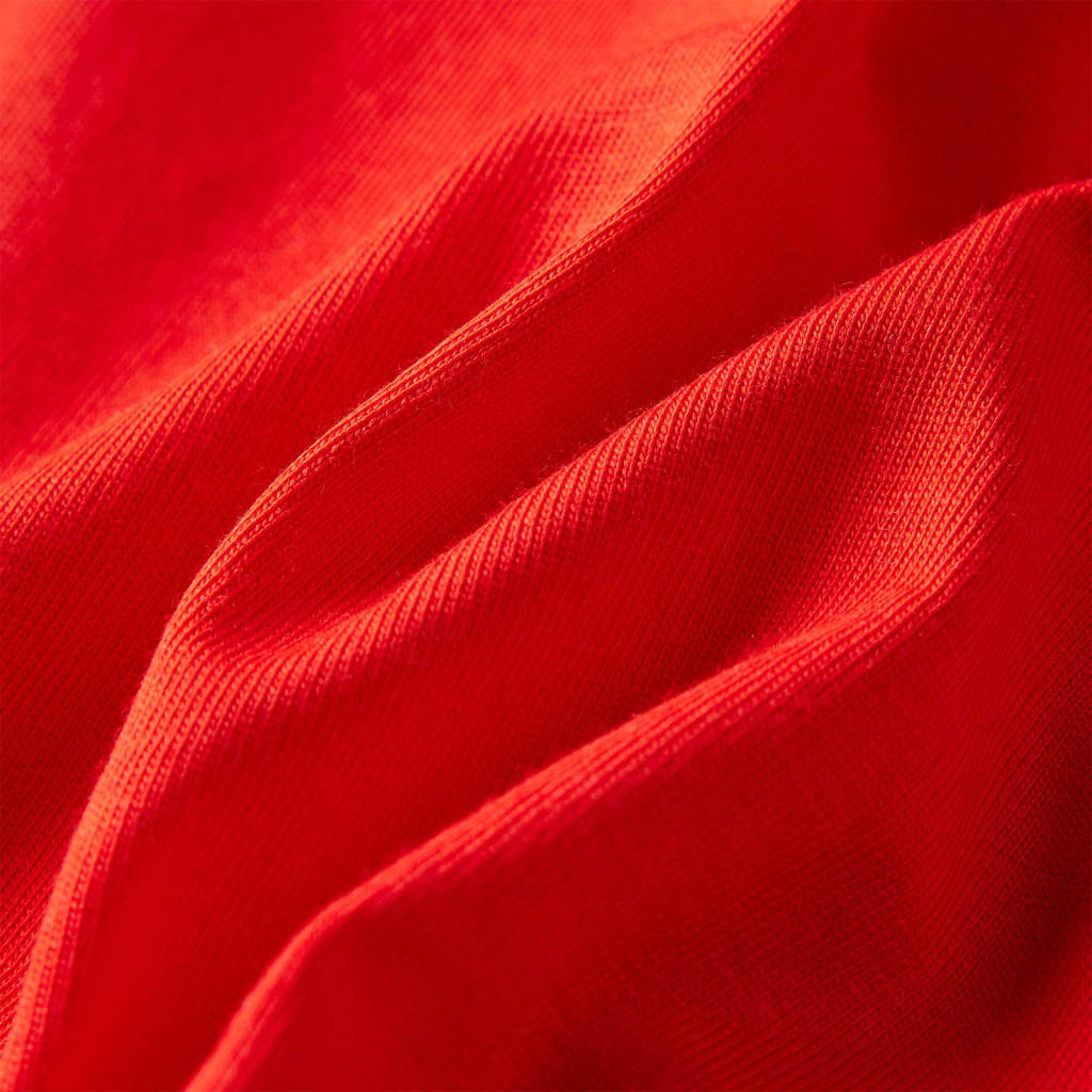 Kinder-Langarmshirt Rot 92