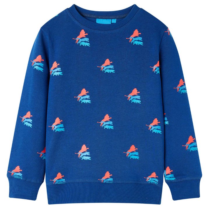 Kinder-Sweatshirt Dunkelblau 92