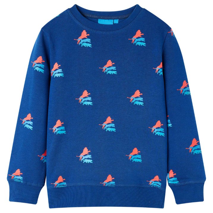 Kinder-Sweatshirt Dunkelblau 92