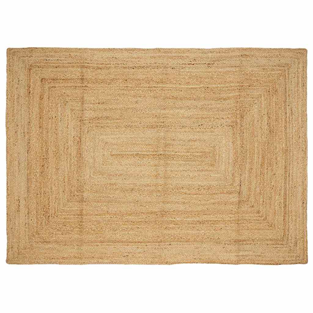 Teppich Handgefertigt Jute Natur 80x160 cm