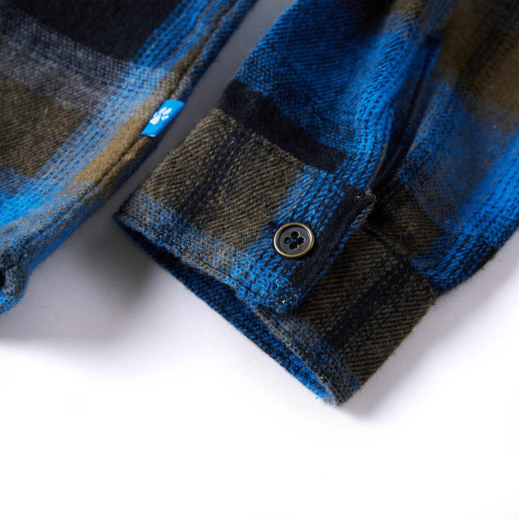 Kinderhemd mit Umlegekragen 92