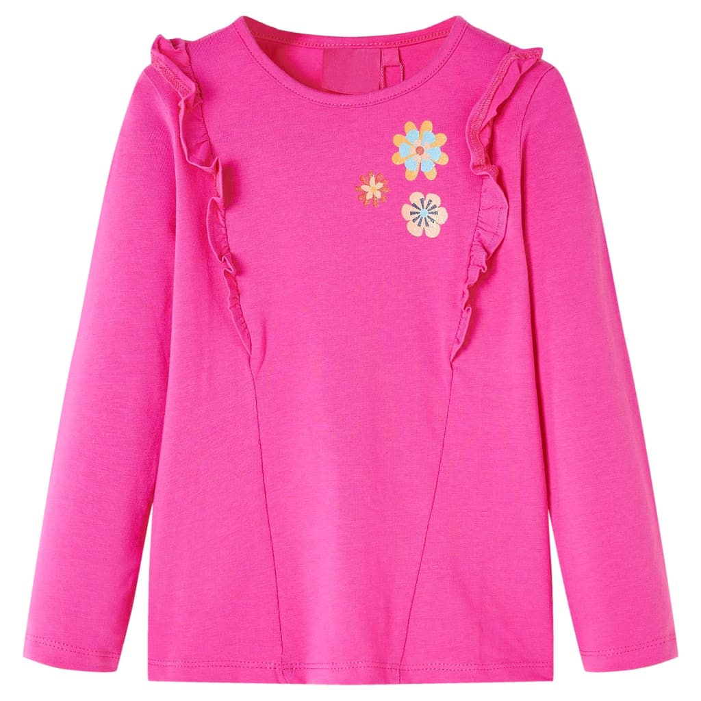 Kinder-Langarmshirt Dunkelocker 92
