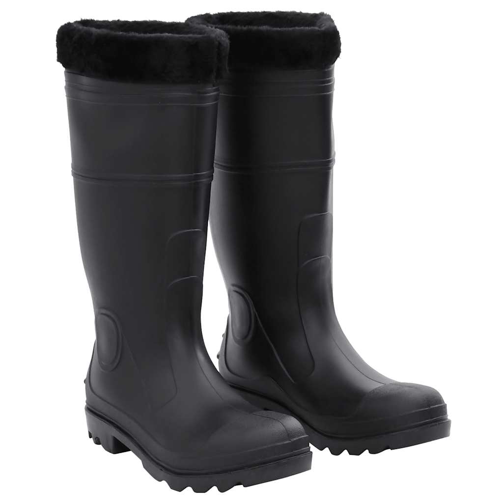 Gummistiefel Schwarz Größe 38 PVC
