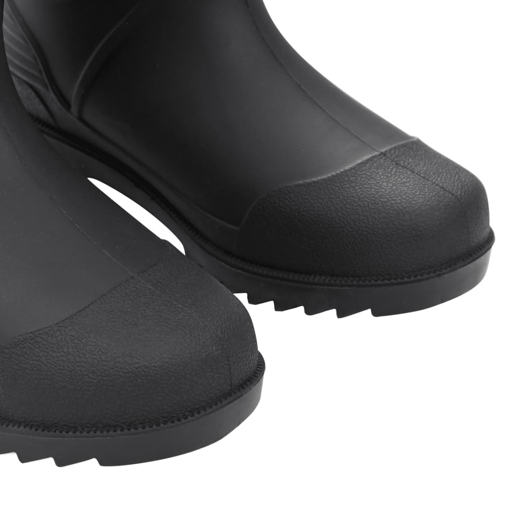 vidaXL Gummistiefel Schwarz Größe 38 PVC