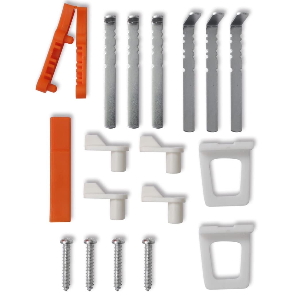 Insektengitter für Fenster 120 x 140 cm weiß