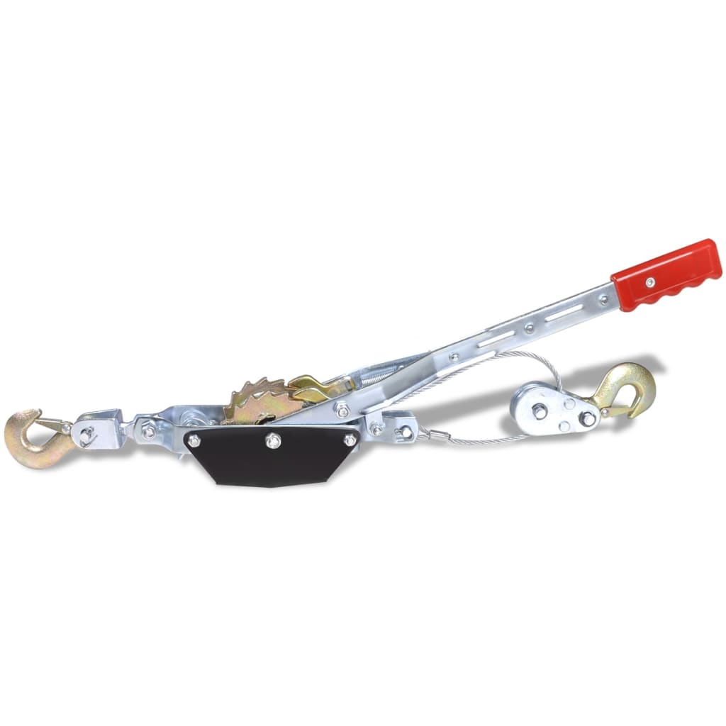 vidaXL Seilzug 1000 kg mit zwei Gängen