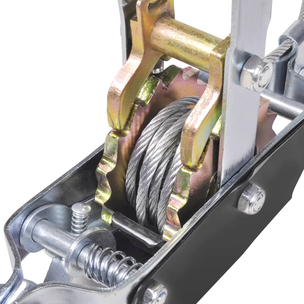 vidaXL Seilzug 1000 kg mit zwei Gängen