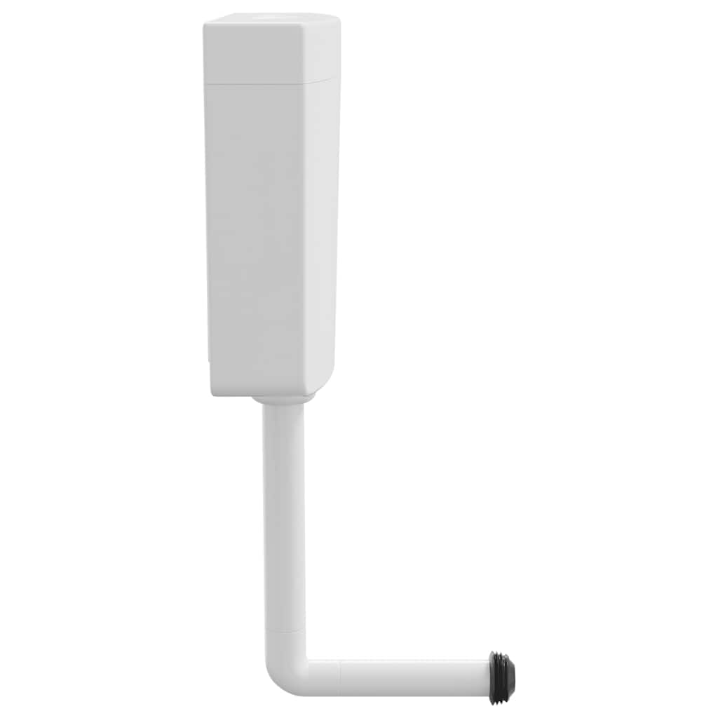 vidaXL Spülkasten Wasserzulauf Unten 3/6 L Weiß