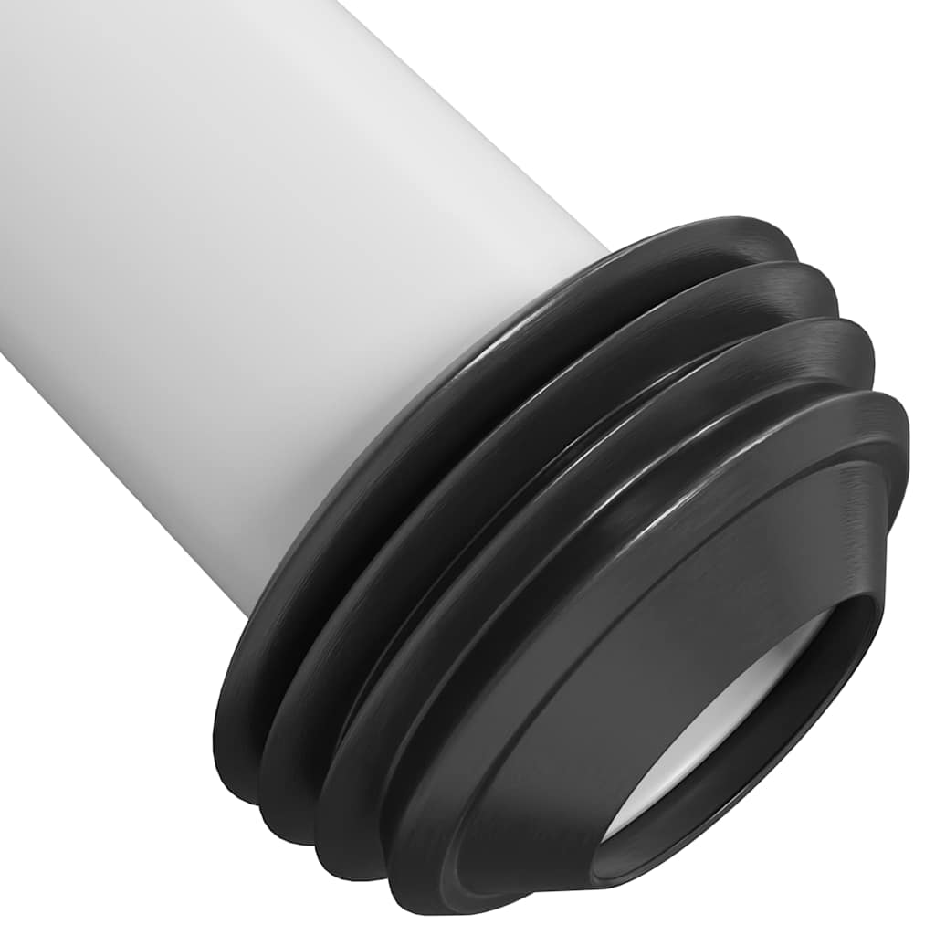 vidaXL Spülkasten Wasserzulauf Unten 3/6 L Weiß