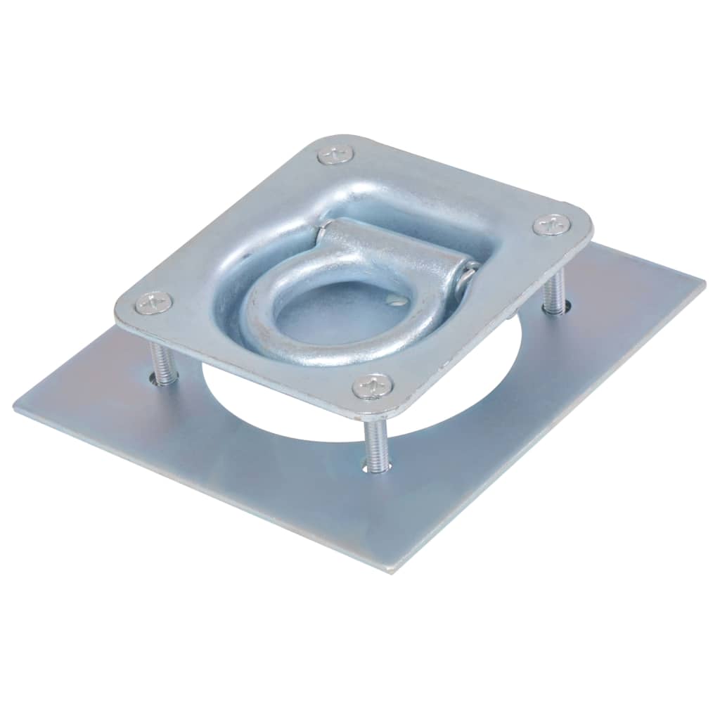 vidaXL Zurrösen für Anhänger 6 Stk. Verzinkter Stahl 2000 kg