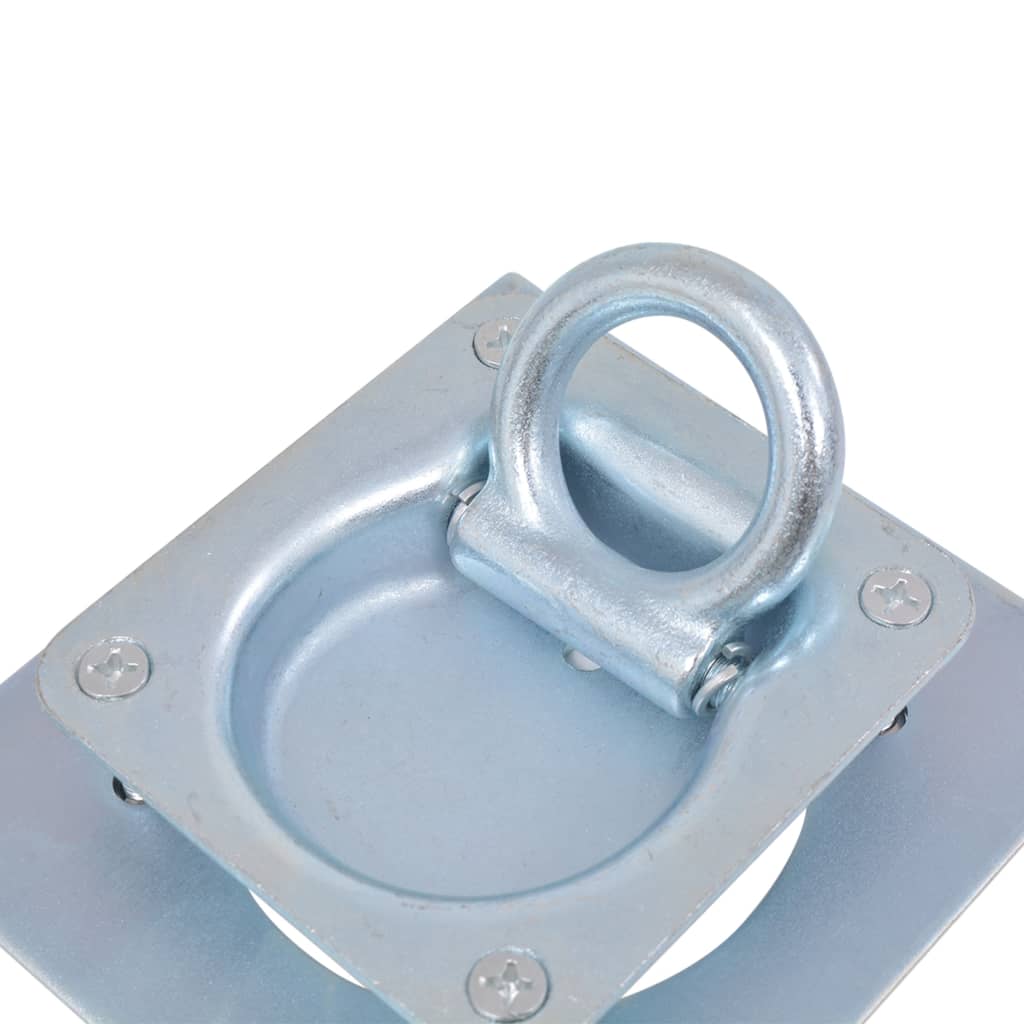 vidaXL Zurrösen für Anhänger 6 Stk. Verzinkter Stahl 2000 kg