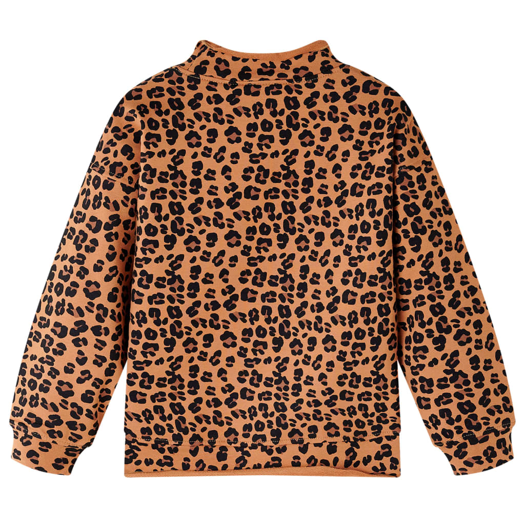 Kinder-Sweatshirt Heller Cognac 92