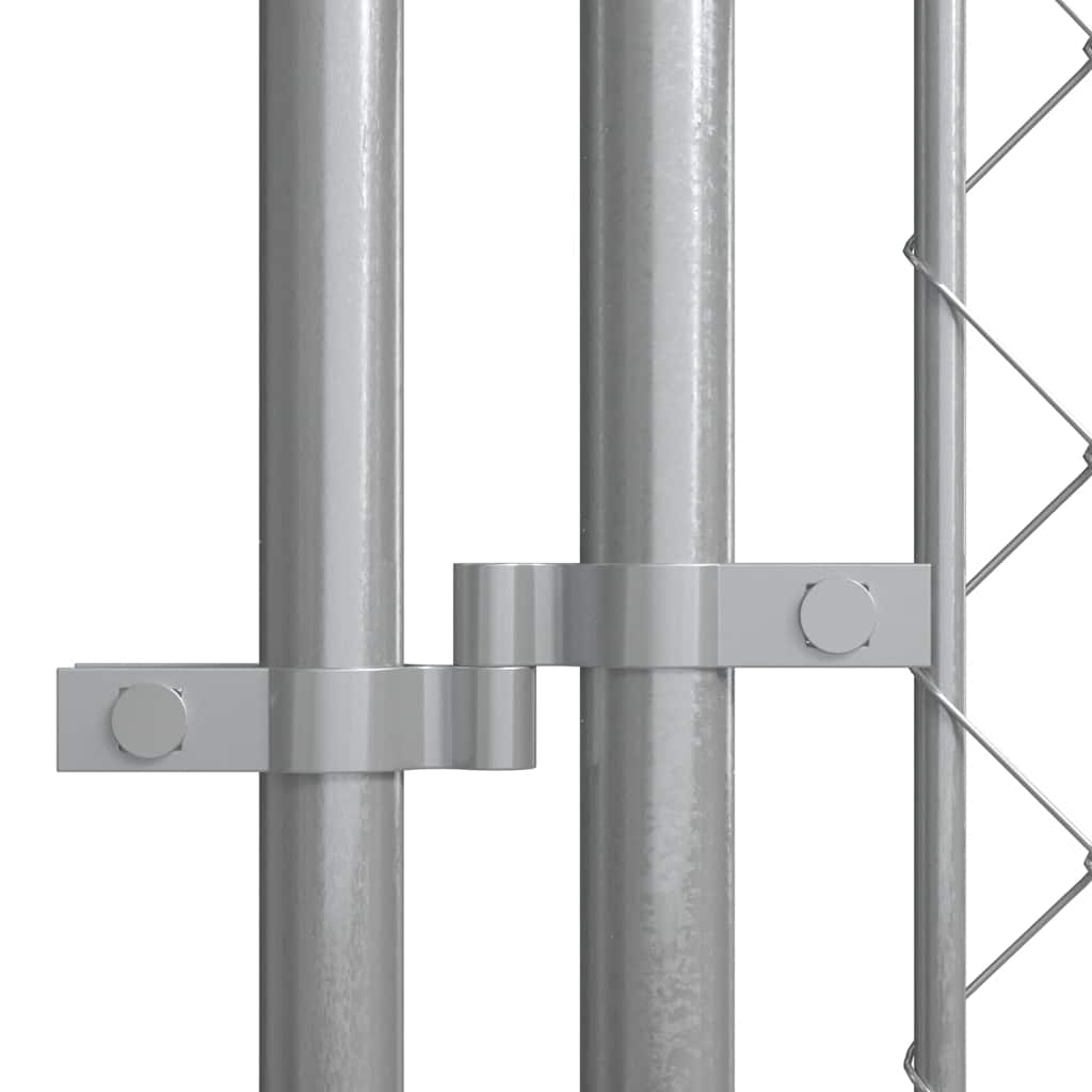 vidaXL Outdoor-Hundezwinger mit Überdachung 7,6x3,8x2,3 m