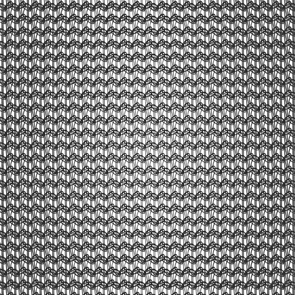 vidaXL Containernetz HDPE 3 x 5 m Schwarz