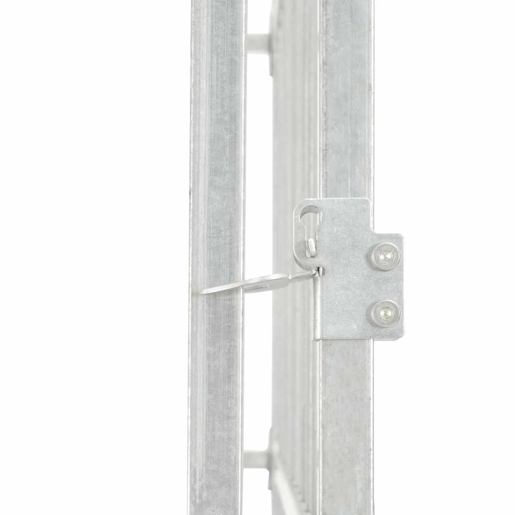 vidaXL Outdoor-Hundezwinger mit Überdachung 382x192x225 cm