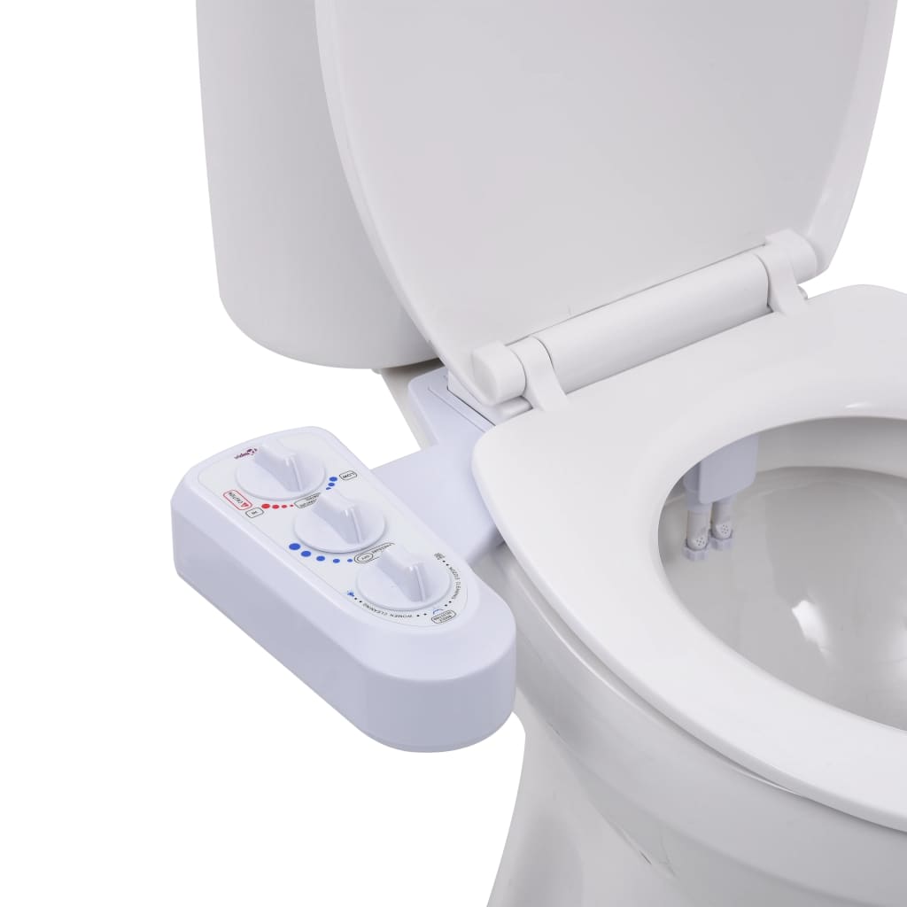 vidaXL Bidet-Aufsatz für Toilettensitz Einzeldüse