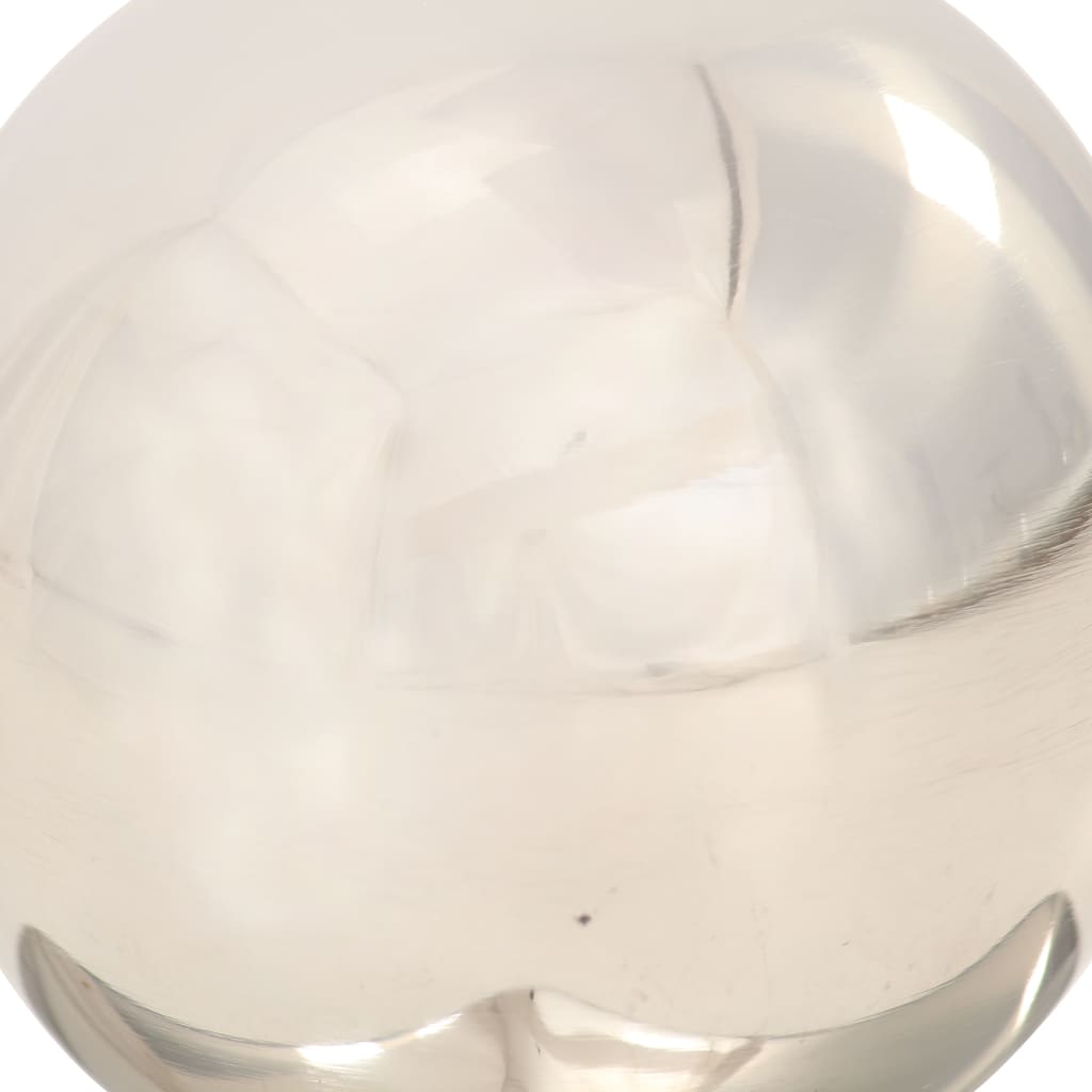 vidaXL Pfostenkappen 6 Stk. Kugelform Edelstahl 81 x 81 mm