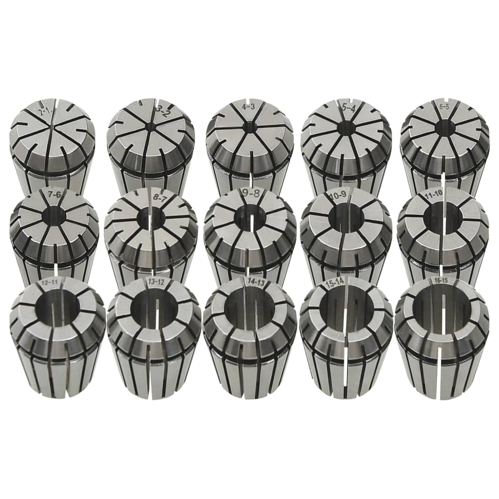 vidaXL ER11 Spannzangen 13-tlg. Drehwerkzeugsatz