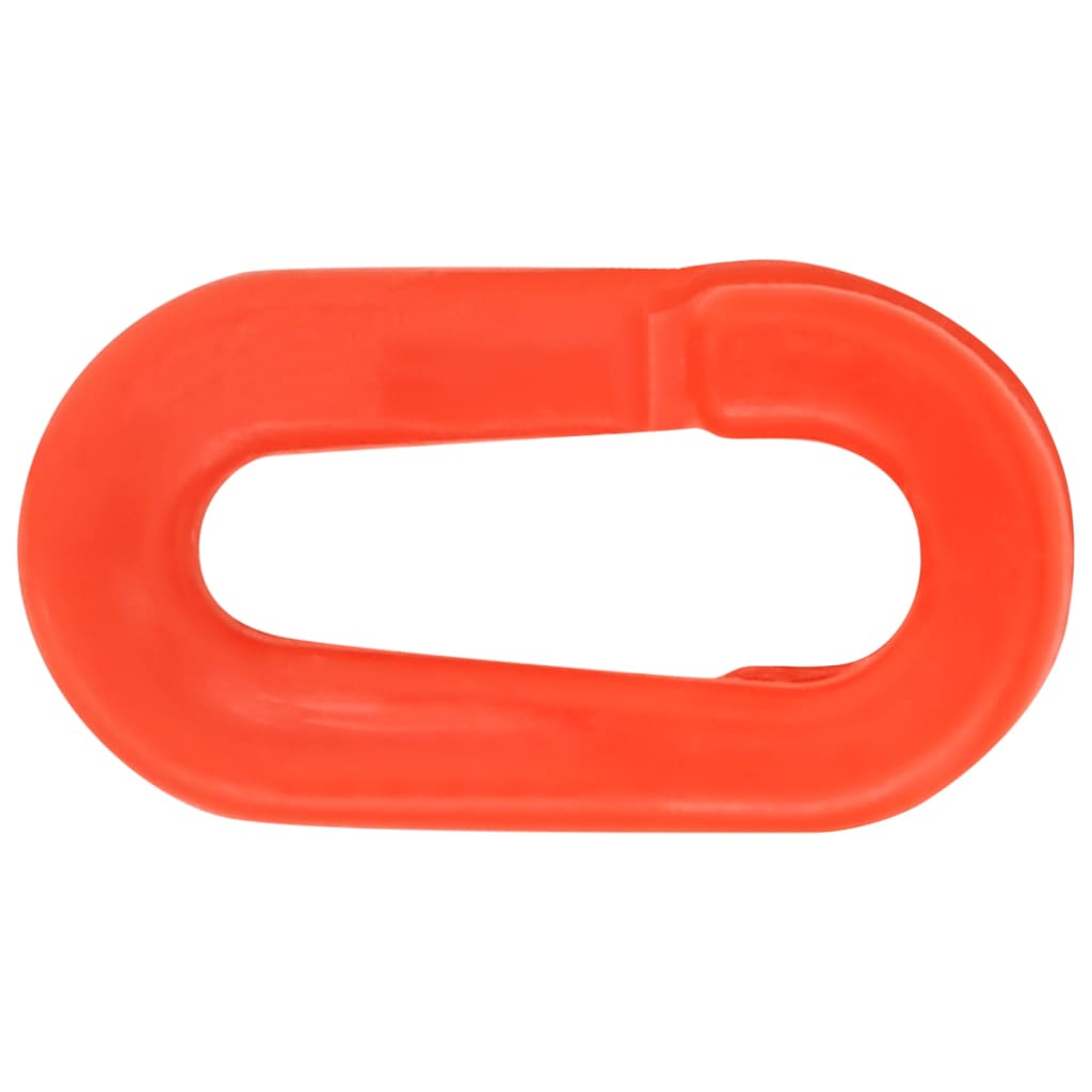 vidaXL Absperrpfosten 10 Stk. mit Kette 75 cm PE