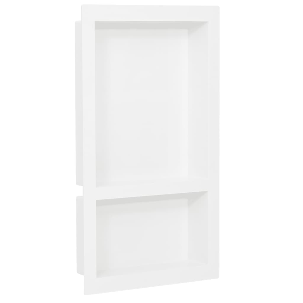 Duschnische Mattgrau 41x36x10 cm