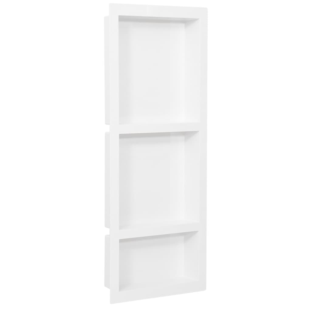 Duschnische Mattgrau 41x36x10 cm