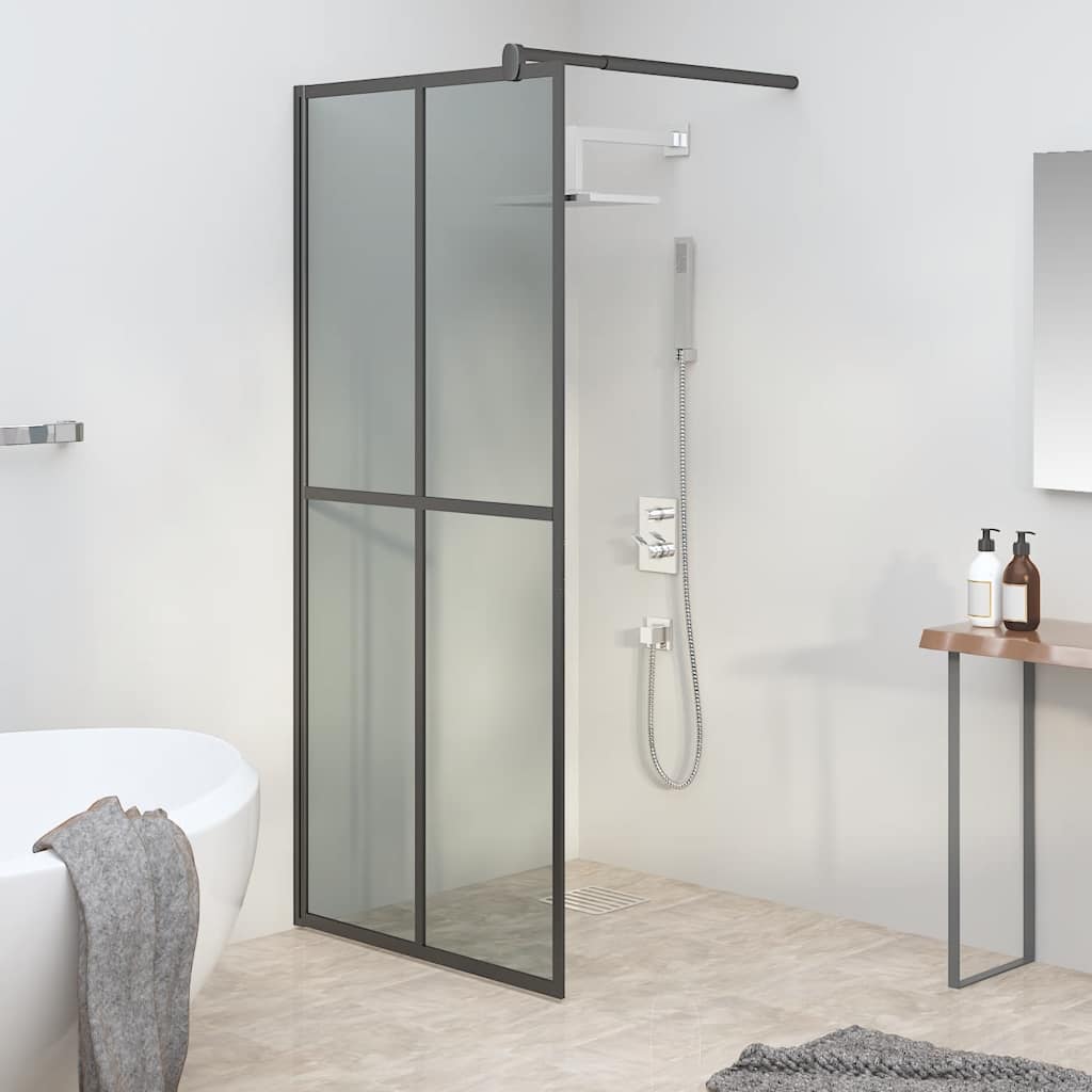 Duschwand für Walk-in Dusche Klares Sicherheitsglas 80x195 cm