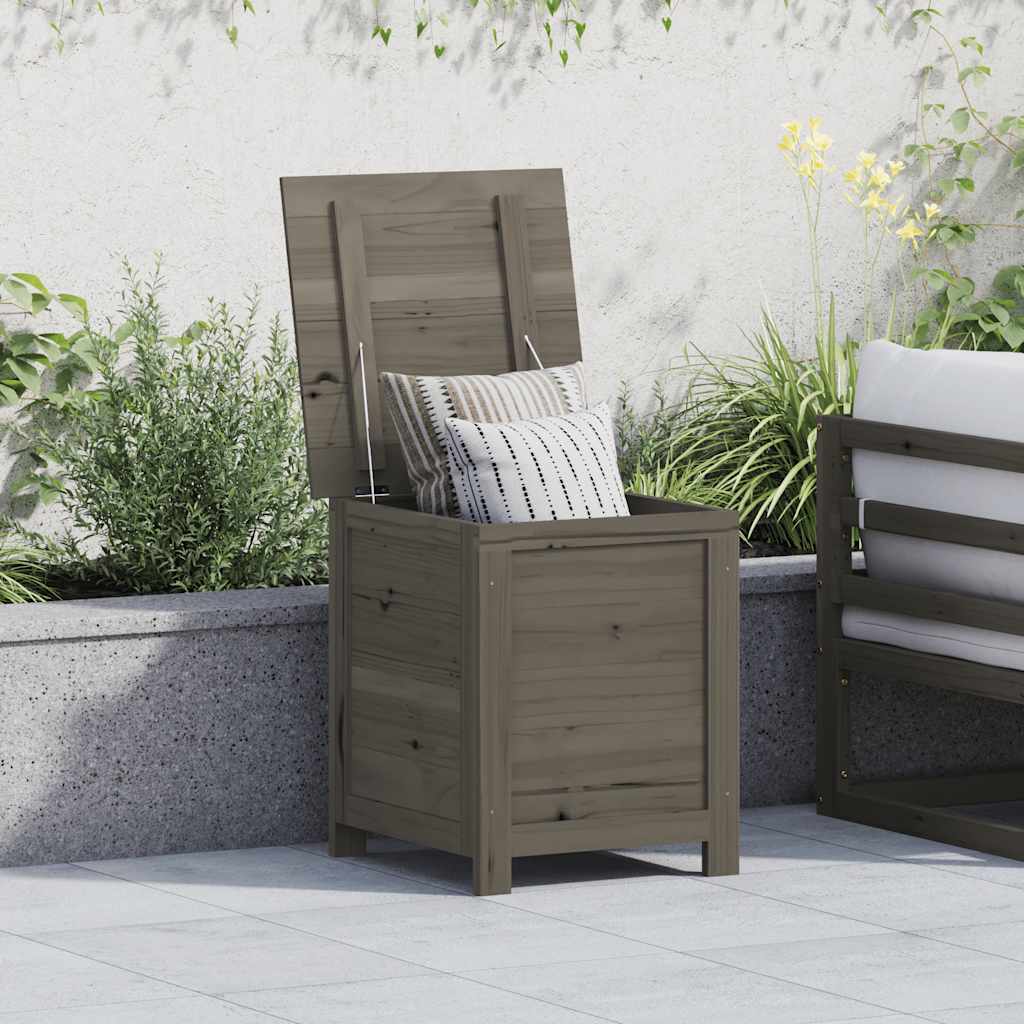 vidaXL Outdoor-Kissenbox 50x50x56 cm Massivholz Tanne