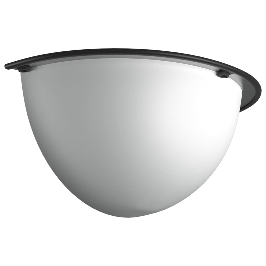 vidaXL Verkehrsspiegel 2 Stk. Halbkuppel Ø40 cm Acryl