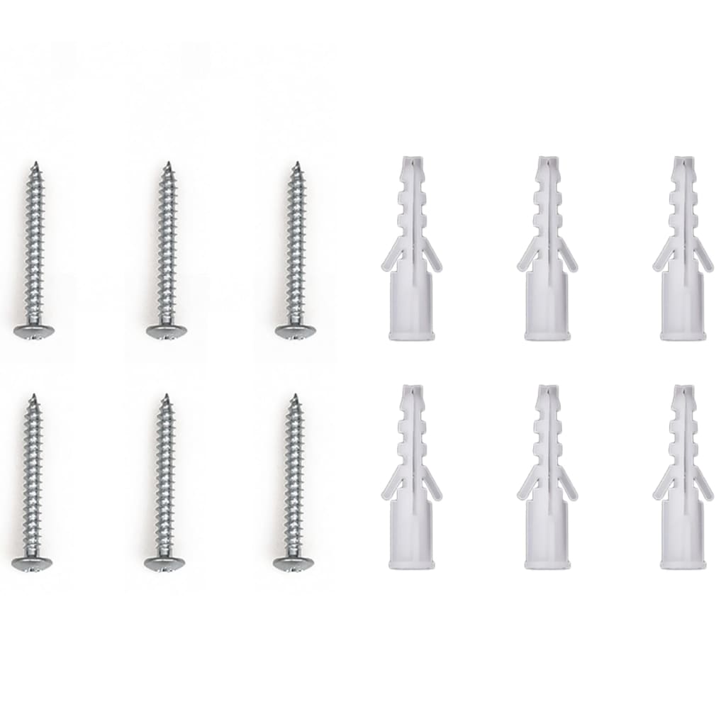 vidaXL Verkehrsspiegel 2 Stk. Halbkuppel Ø40 cm Acryl