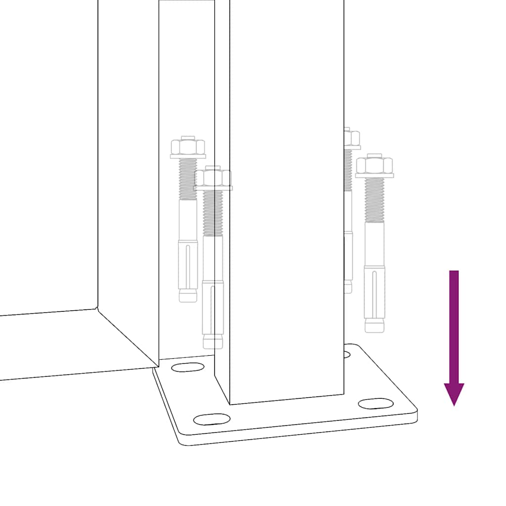 vidaXL Gartentor 100x75 cm Cortenstahl Gras-Design