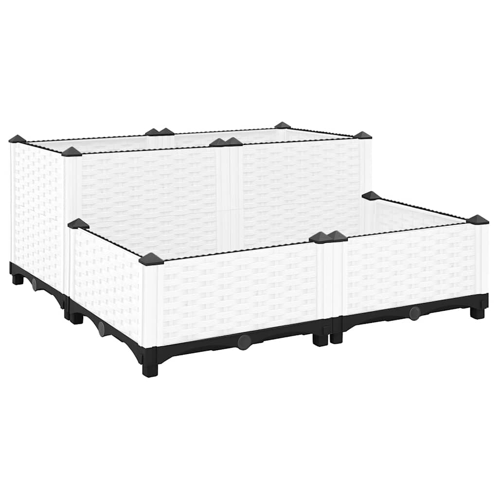 vidaXL Hochbeet 40x40x23 cm Polypropylen