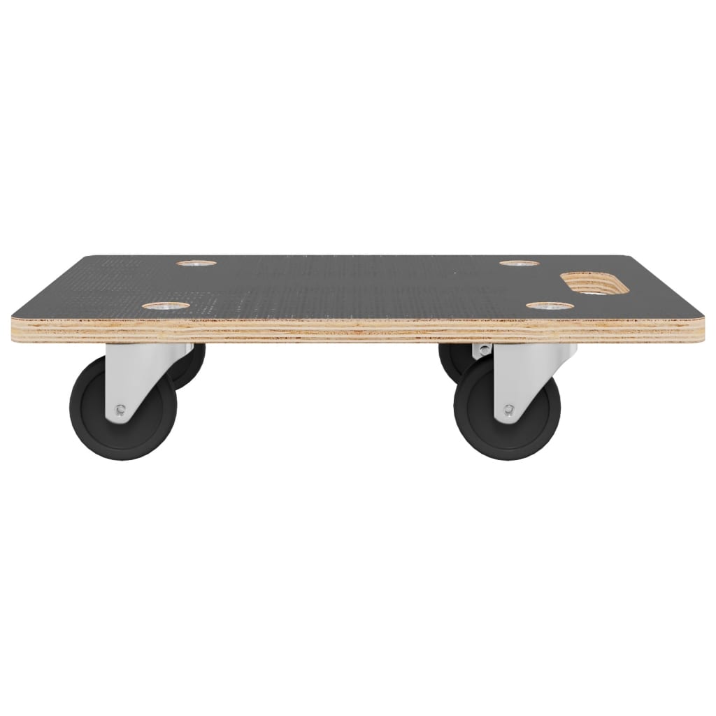 vidaXL Transportroller 2 Stk. Rechteckig 50x35x11,5 cm 250 kg