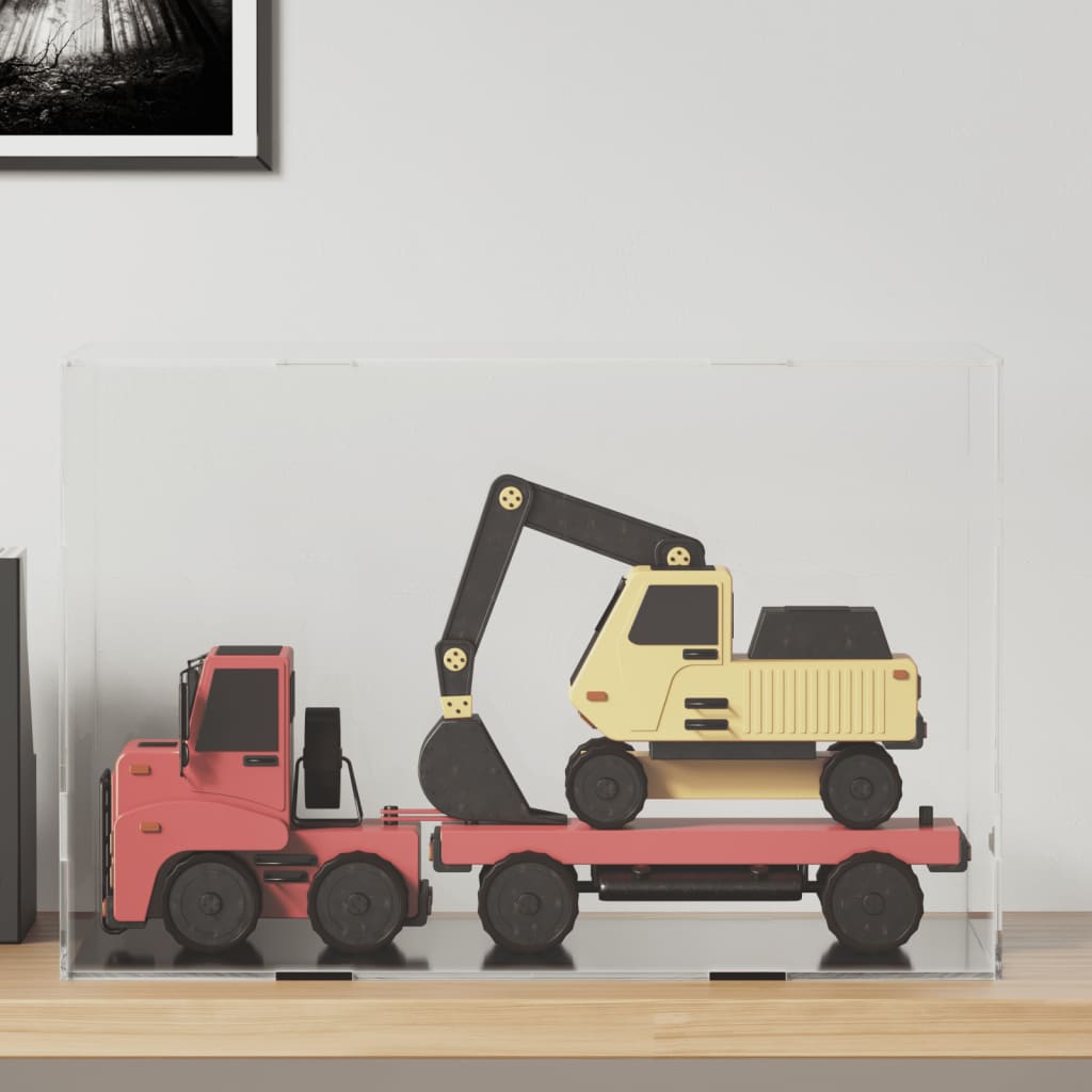 vidaXL Displaybox Transparent 14x14x22 cm Acryl