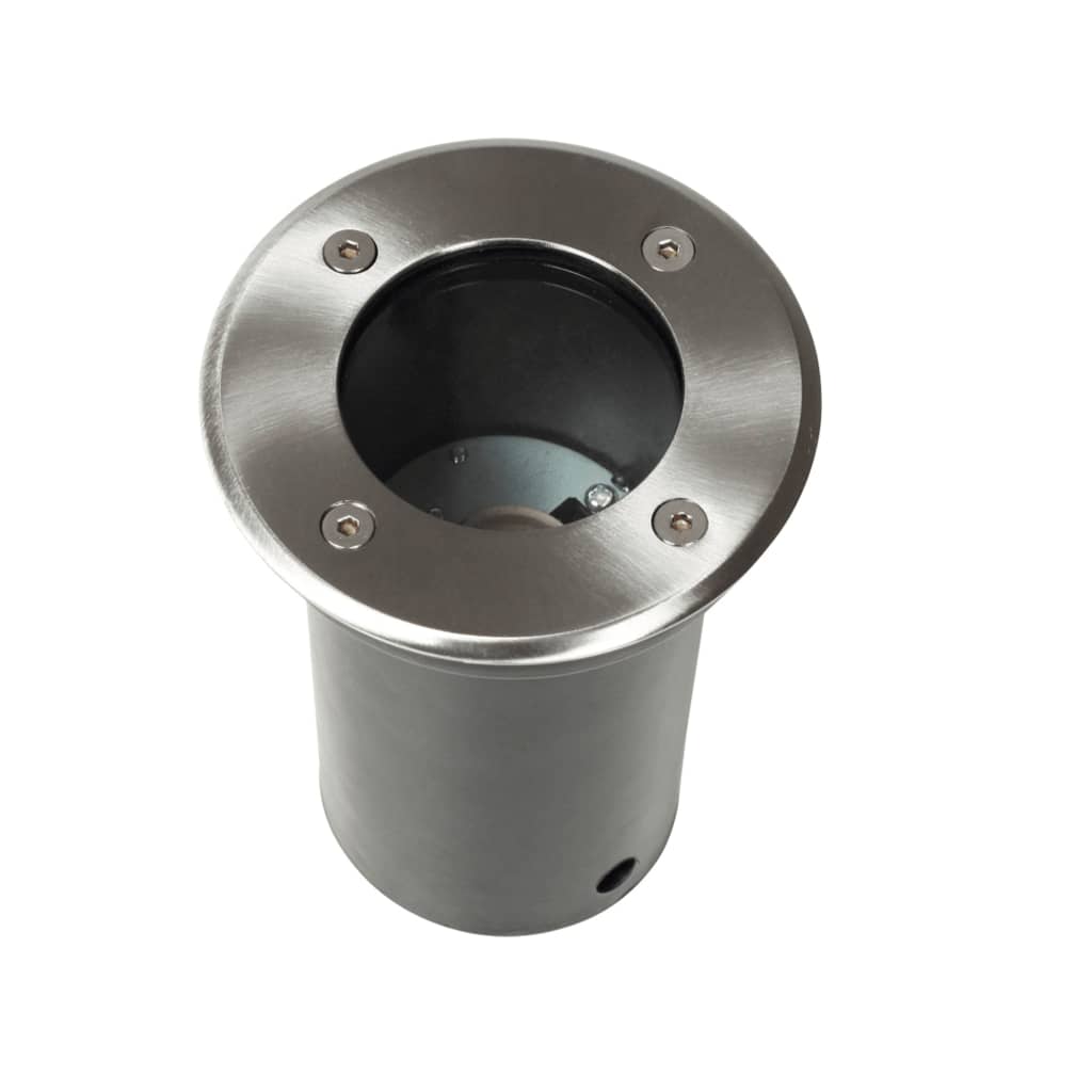 vidaXL Bodeneinbaustrahler Außen 12 Stk. Rund