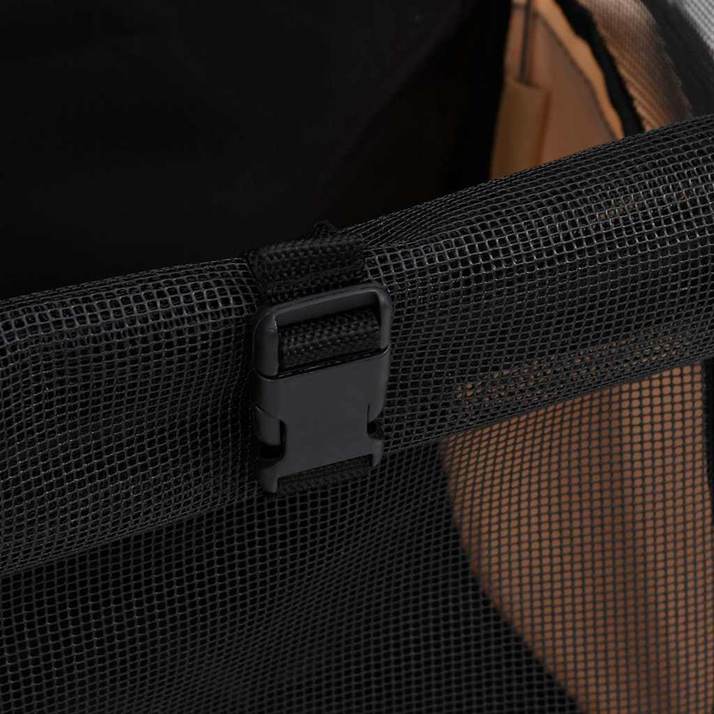 vidaXL Trolley für Haustiere 3-in-1 Faltbar Beige