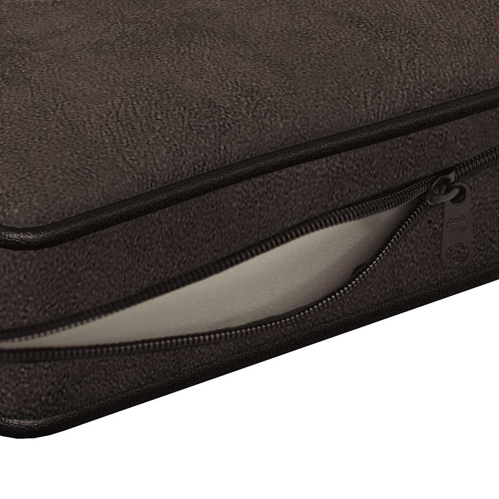 vidaXL Hundesofa Braun 72x45x30 cm Plüsch