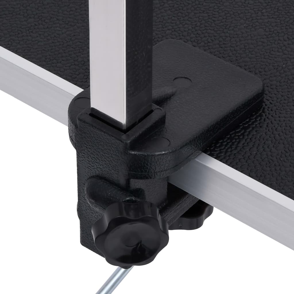 vidaXL Verstellbarer Trimmtisch für Hunde mit 2 Schlaufen und Korb