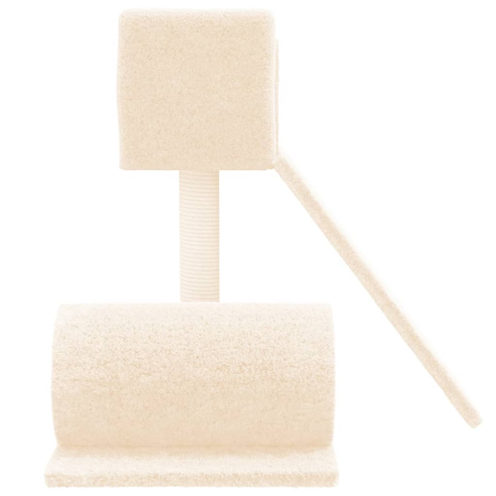 vidaXL Kratzbaum mit Sisal-Kratzsäule Creme 59 cm