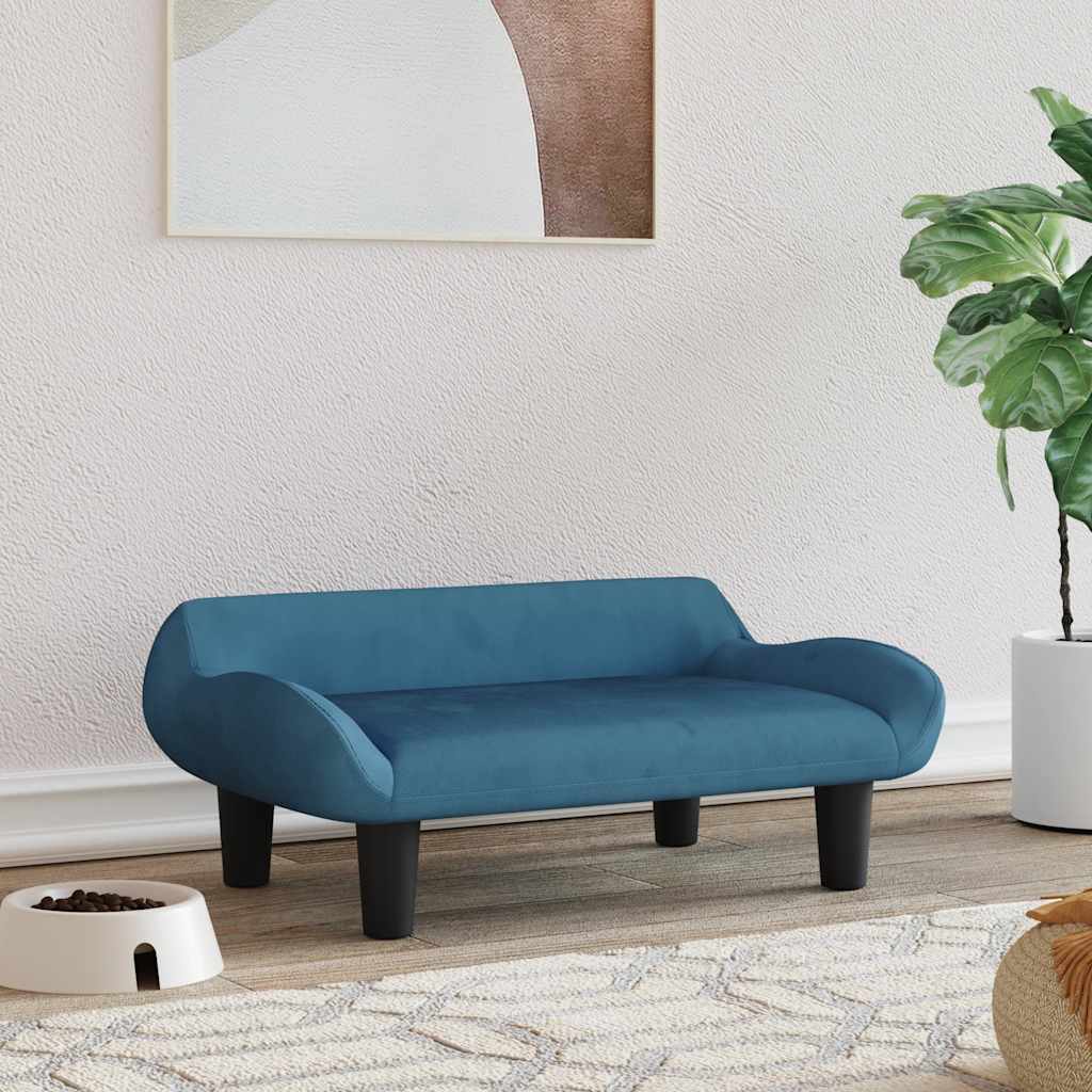 vidaXL Hundebett Creme 70x40x24 cm Stoff