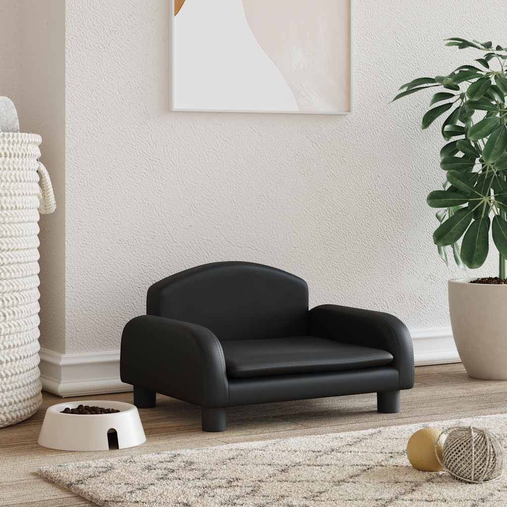 vidaXL Hundebett Creme 70x45x30 cm Stoff