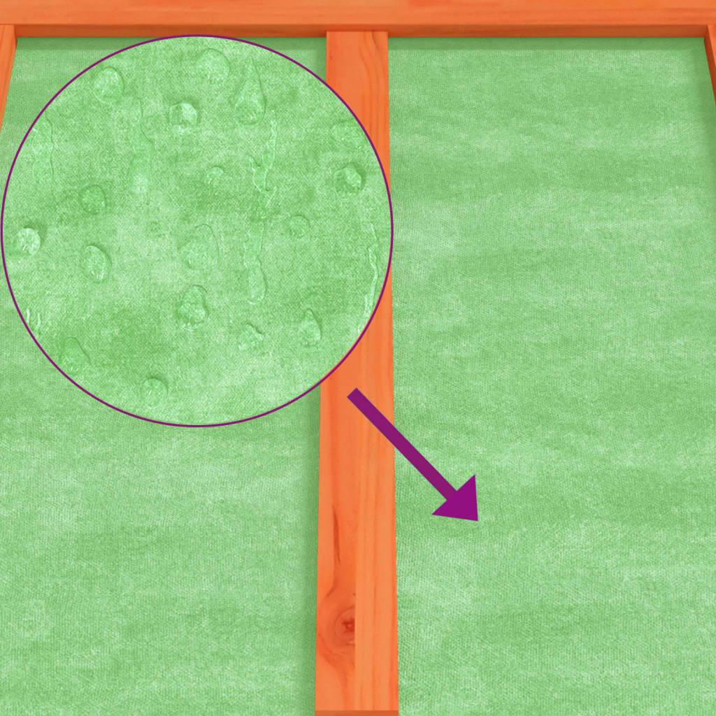 vidaXL Voliere Braun 91,5x53x170 cm Massivholz Kiefer