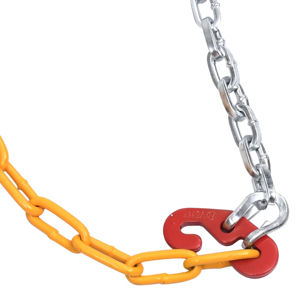 vidaXL Schneeketten für Autoreifen 2 Stk. 16 mm SUV 4x4 Größe 400